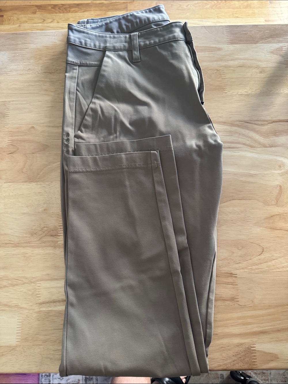 BYLT Basics Men's Chinos in Taupe Brown